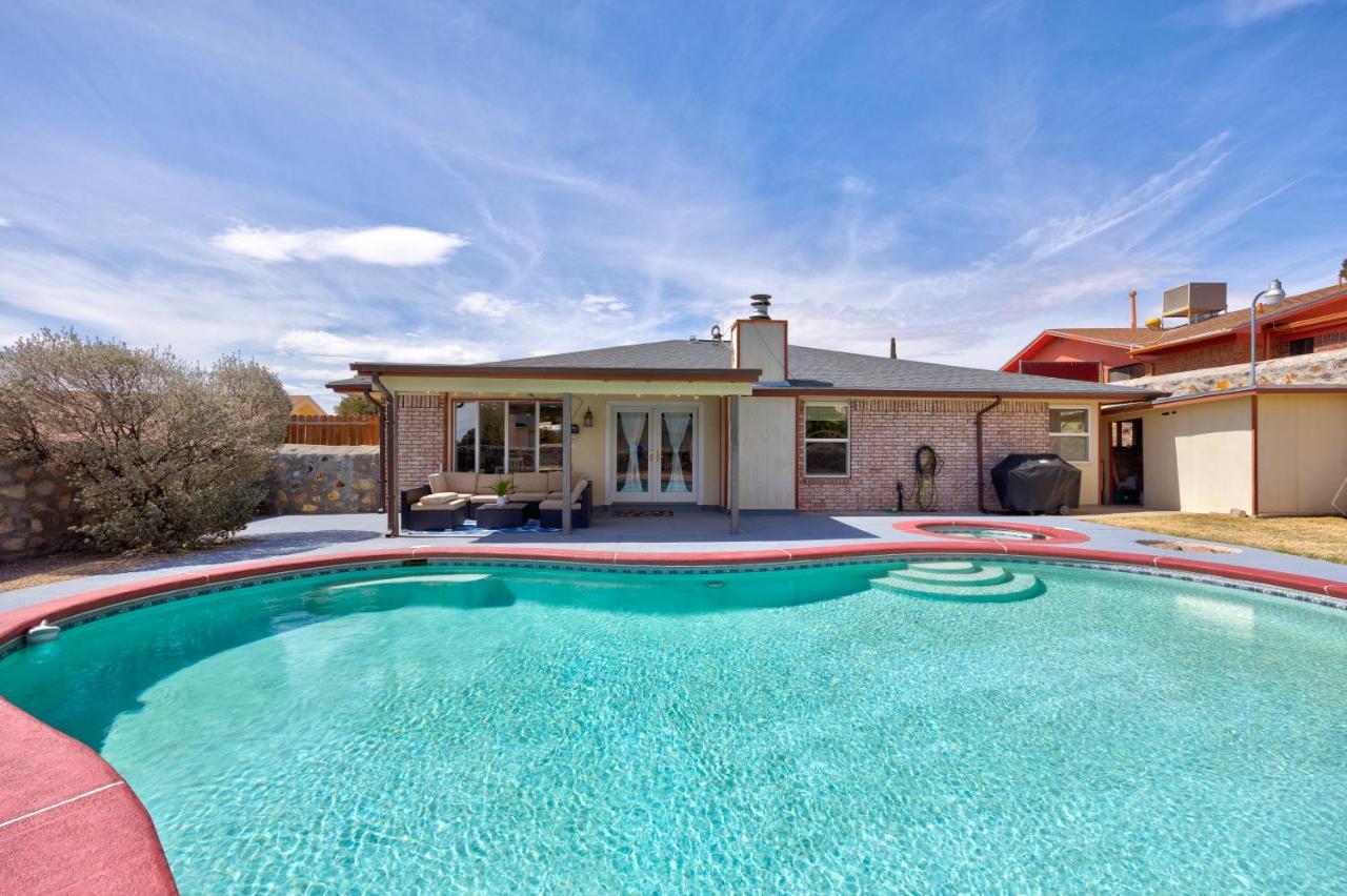 Home With Mountain View/Pool/Tub El Paso Exterior foto