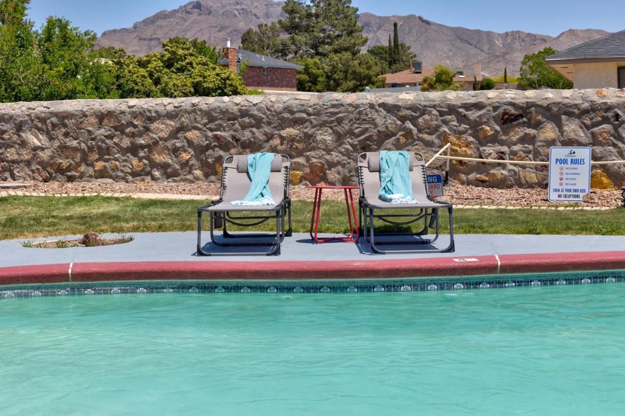 Home With Mountain View/Pool/Tub El Paso Exterior foto